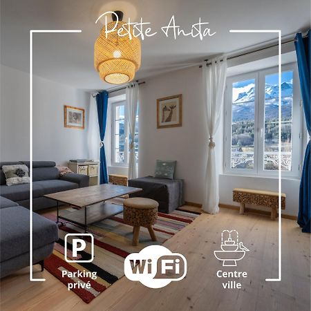 Petite Anita - Centre Ville - Parking Prive Barcelonnette Dış mekan fotoğraf